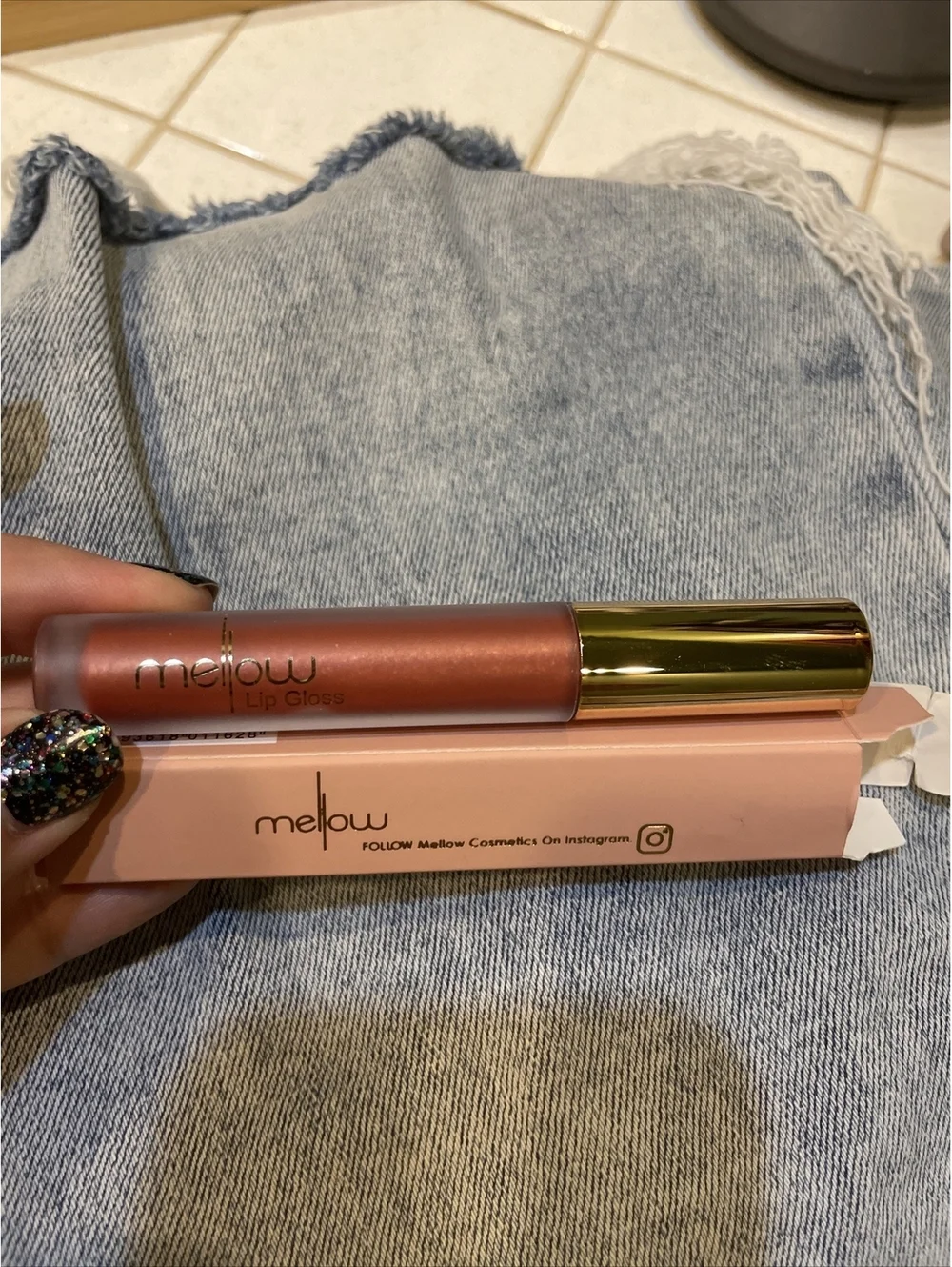 Mellow Cosmetics Liquid Lip Gloss 0.1 oz. Tahiti